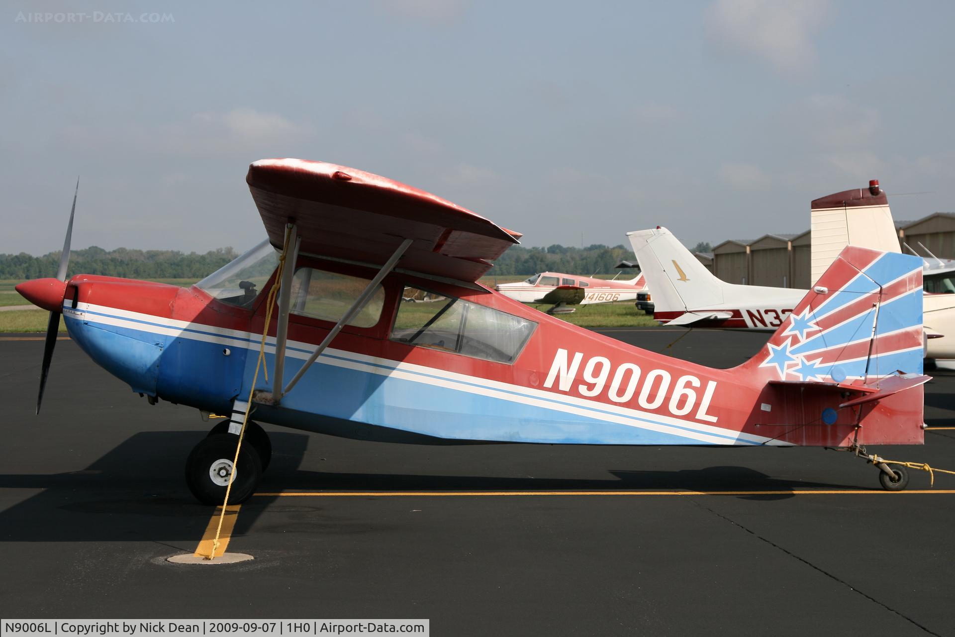 N9006L, 1970 Champion 7ECA Citabria C/N 750-70, 1H0