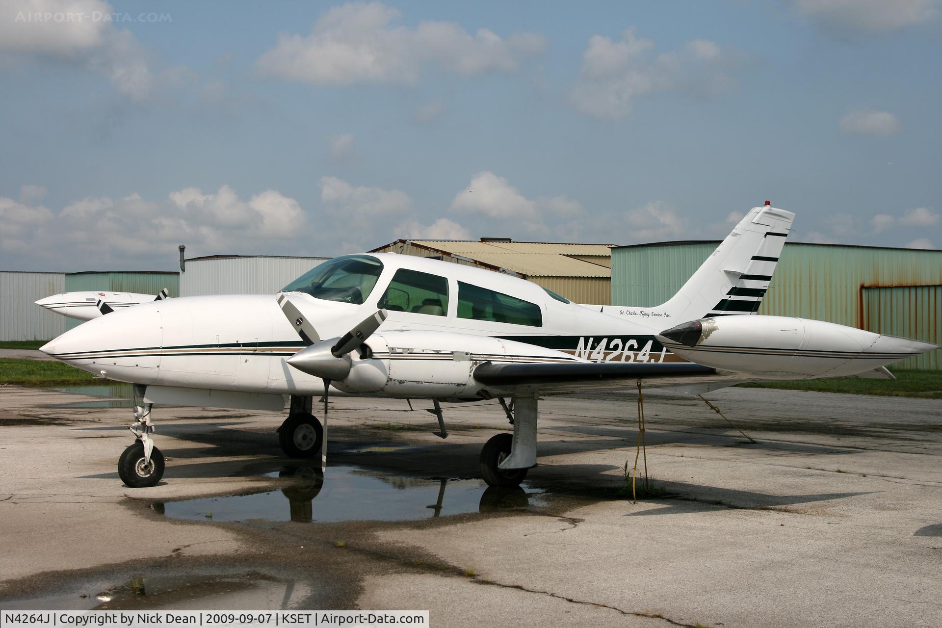 N4264J, 1975 Cessna 310R C/N 310R0201, KSET