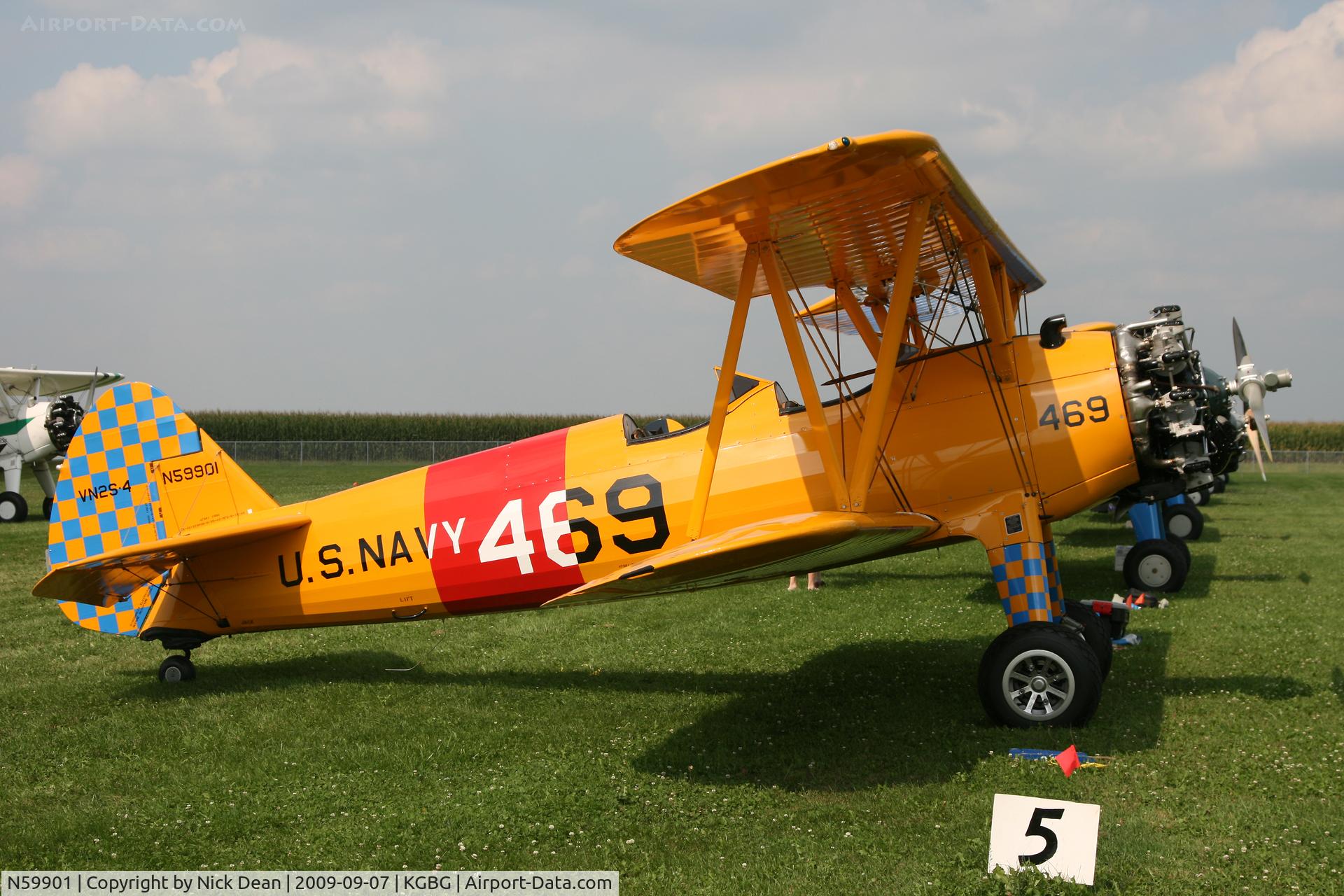 N59901, 1942 Boeing A75N1(PT17) C/N 75-3379, KGBG