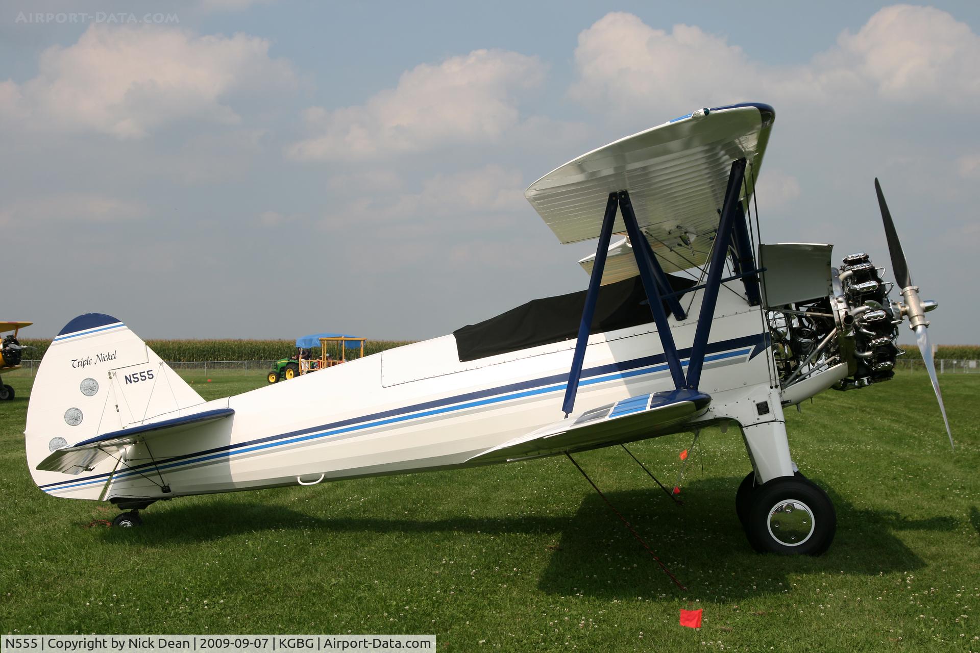N555, 1941 Boeing A75L300 C/N 75-1456, KGBG