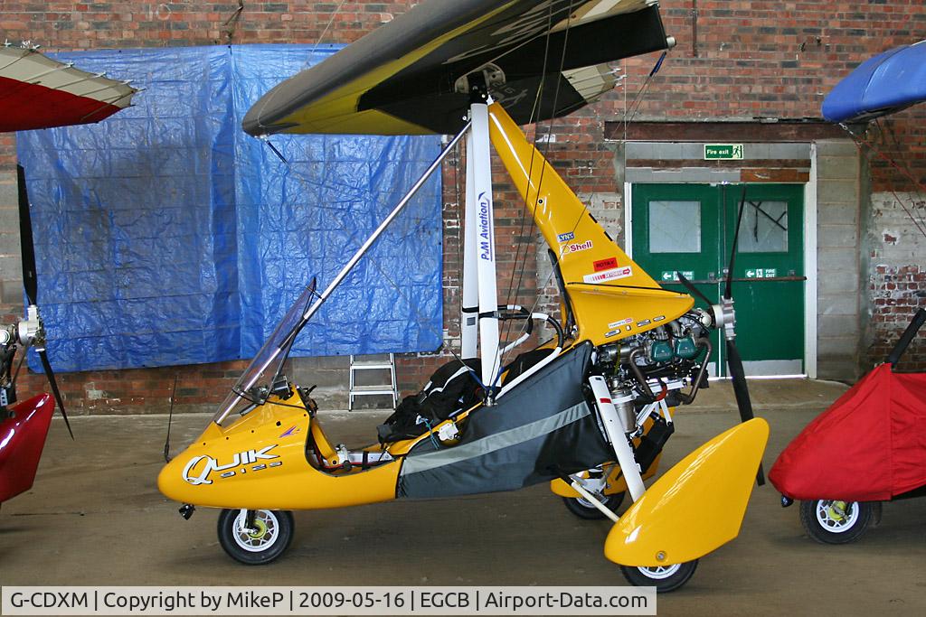 G-CDXM, 2006 P&M Aviation Pegasus Quik C/N 8159, Based at Barton.