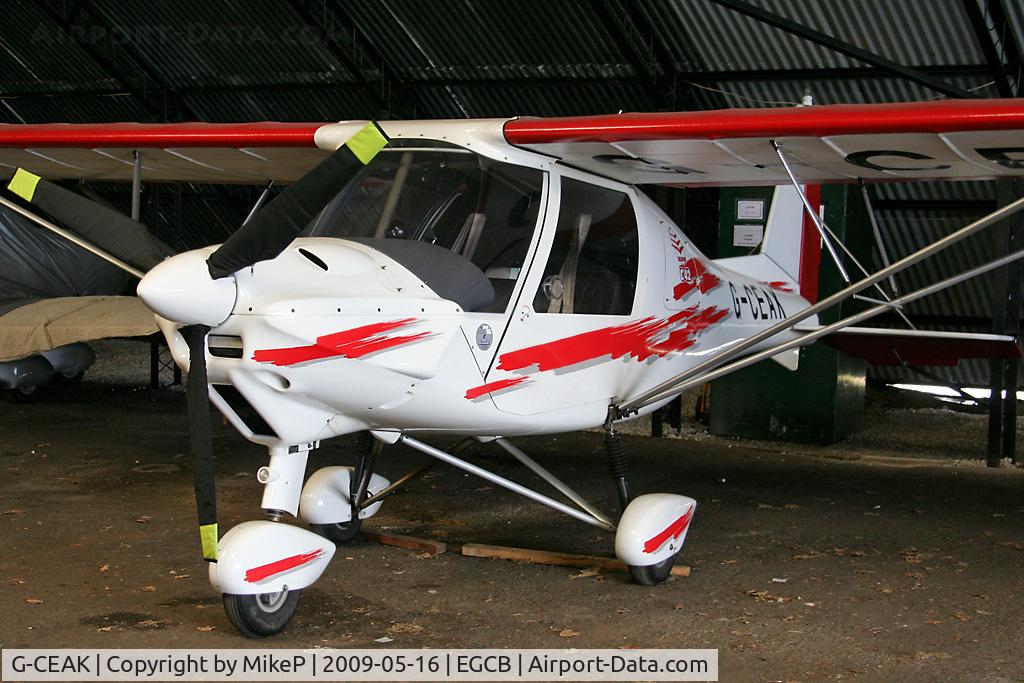 G-CEAK, 2006 Comco Ikarus C42 FB80 C/N 0606-6826, Barton based C42.