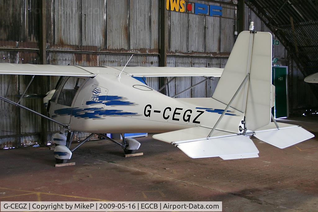 G-CEGZ, 2006 Comco Ikarus C42 FB80 C/N 0609-6852, Based at Barton.
