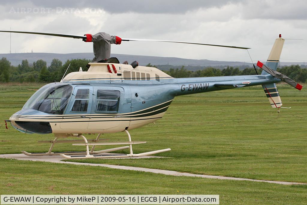 G-EWAW, 1987 Bell 206B-3 JetRanger III C/N 3955, Taken during the first Open day of 2009 at Barton.