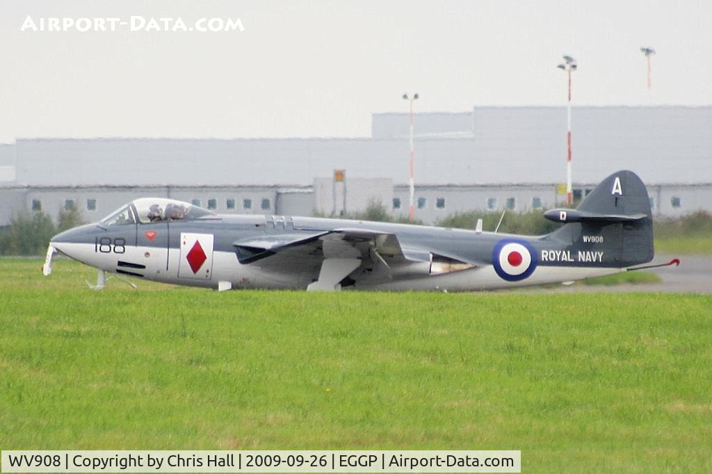 WV908, 1954 Hawker Sea Hawk FGA.6 C/N 6123, Royal Navy Historic Flight