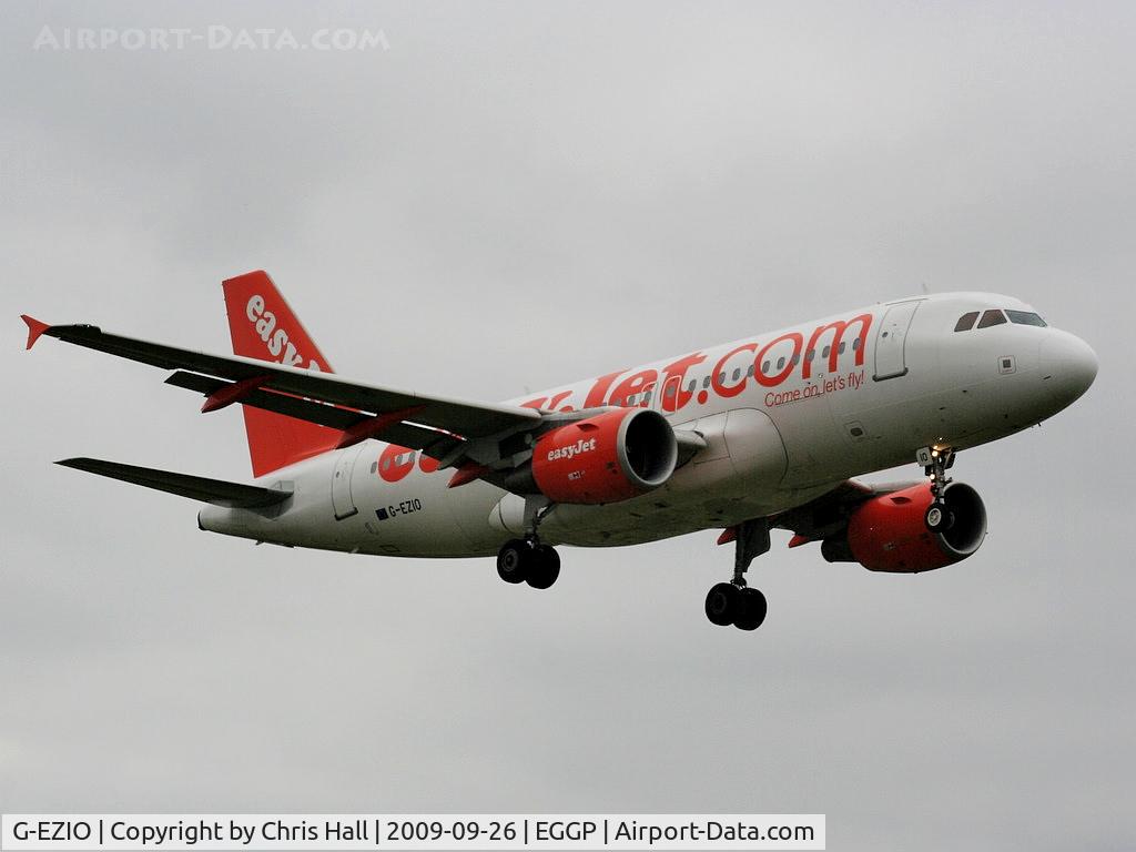 G-EZIO, 2005 Airbus A319-111 C/N 2512, Easyjet