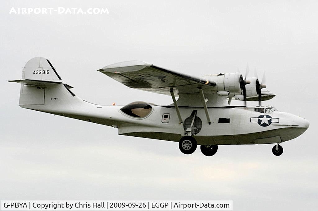 G-PBYA, 1944 Consolidated (Canadian Vickers) PBV-1A Canso A C/N CV-283, Previous ID: C-FNJF. Operated by Catalina Aircraft Ltd and based at Duxford