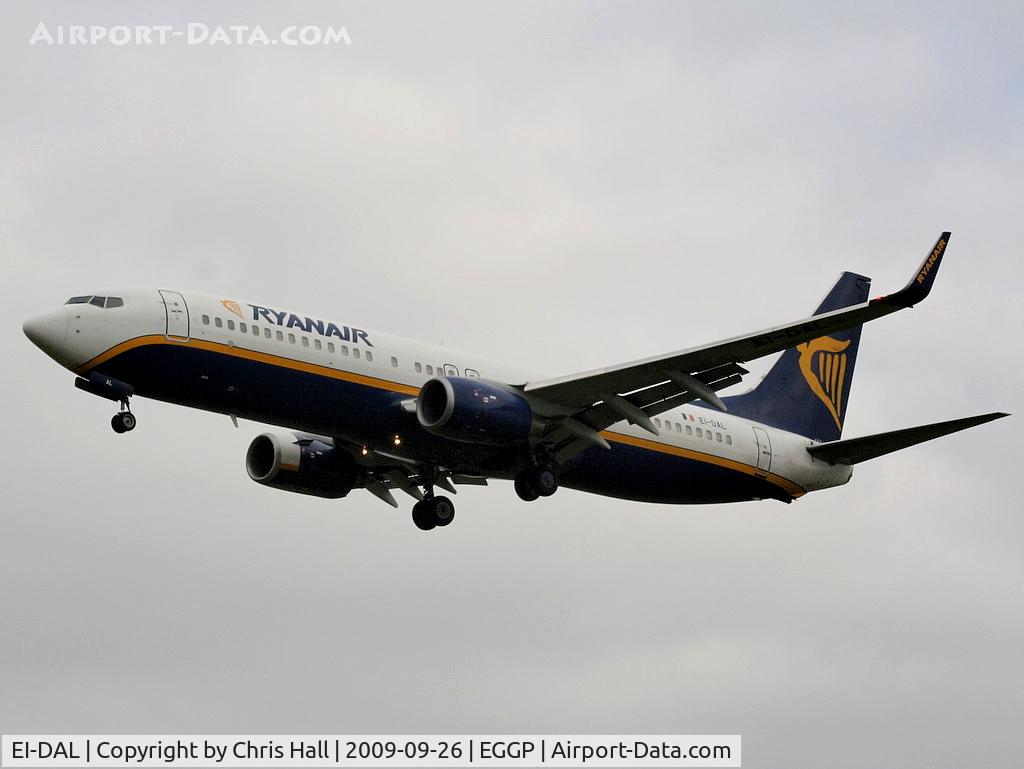 EI-DAL, 2003 Boeing 737-8AS C/N 33718, Ryanair