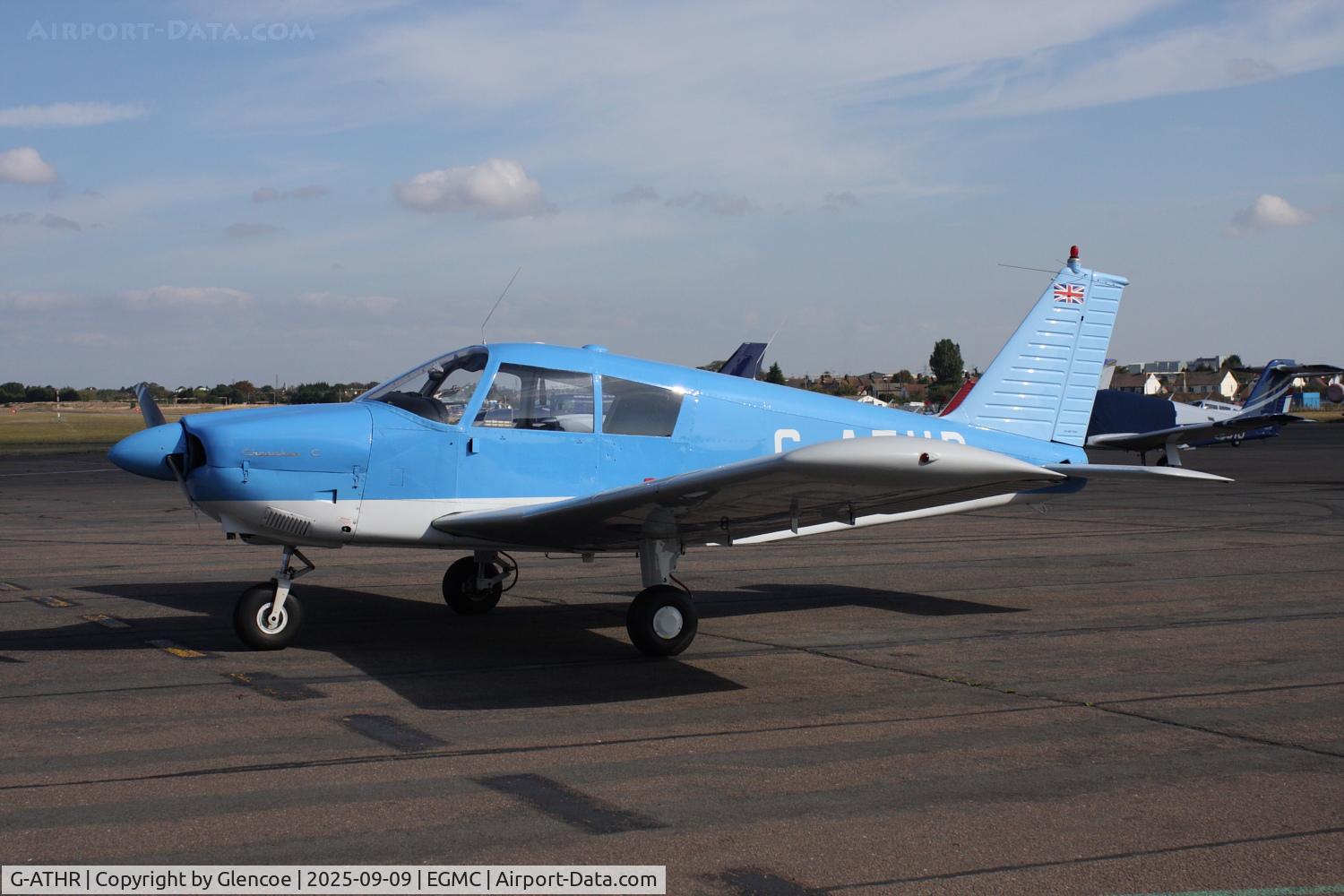 G-ATHR, 1965 Piper PA-28-180 Cherokee C C/N 28-2343, Minus The Thompson Flying Club logo etc
