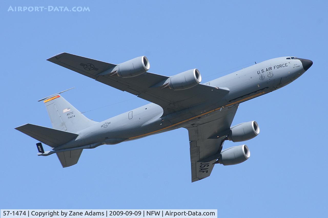 57-1474, 1957 Boeing KC-135R Stratotanker C/N 17545, USAF KC-135 flying in support of F-35 AA-1 refueling test and transfer to Edwards AFB 9/2009