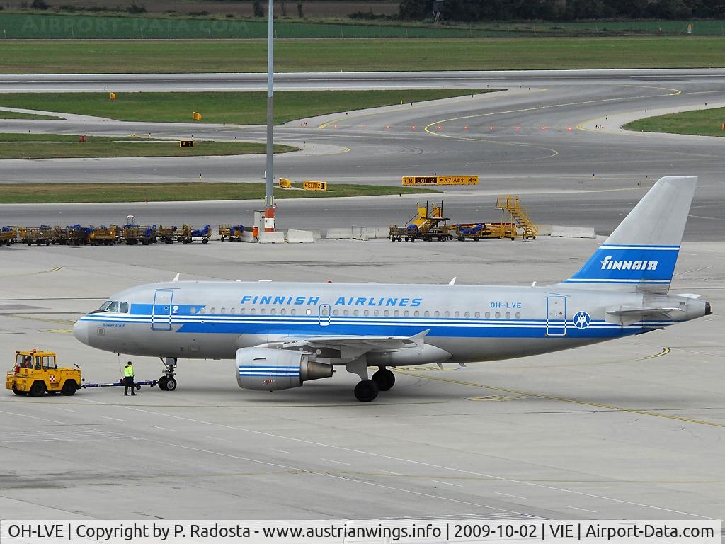 OH-LVE, 2002 Airbus A319-112 C/N 1791, Nice visitor at VIE