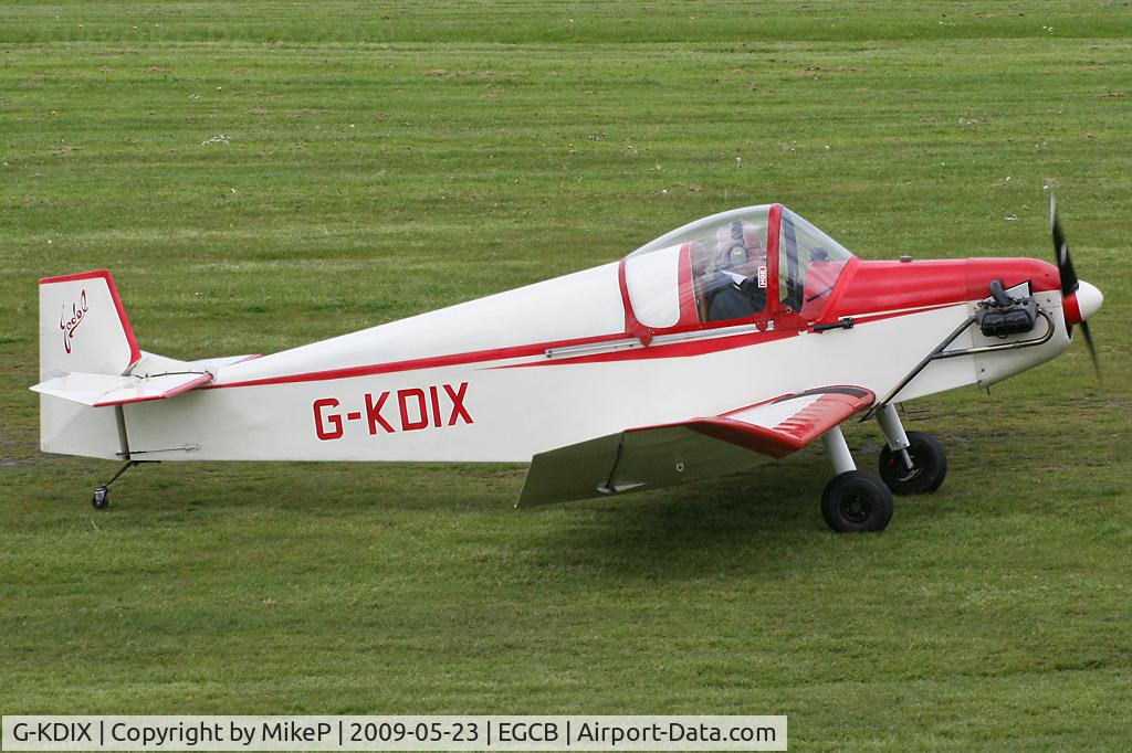G-KDIX, 1984 Jodel D-9 Bebe C/N PFA 054-10293, Barton resident.