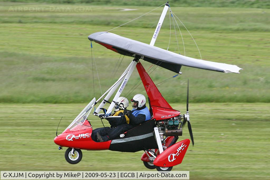 G-XJJM, 2007 Pegasus Quik C/N 8306, Based & the most active Flex-Wing at Barton.