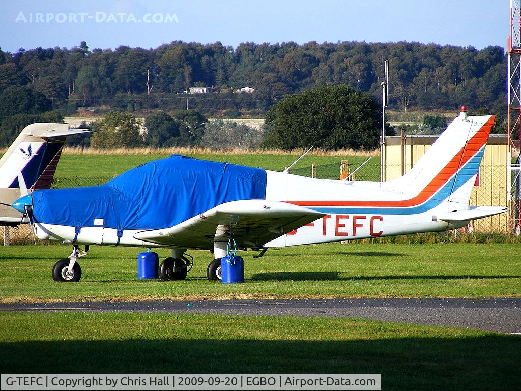 G-TEFC, 1973 Piper PA-28-140 Cherokee C/N 28-7325088, Previous ID: OY-PRC