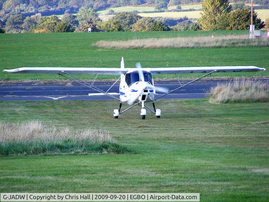 G-JADW, 2008 Comco Ikarus C42 Cyclone FB80 C/N 0810-7013, Ikarus C42 FB80