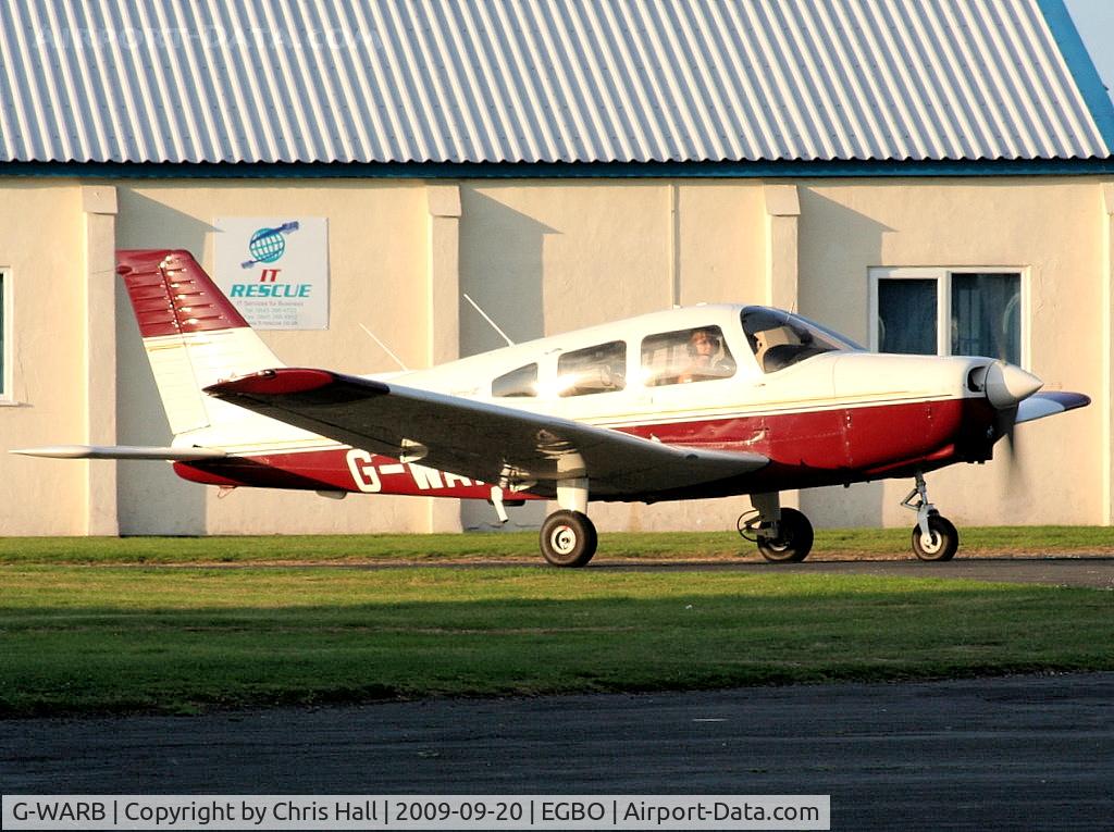 G-WARB, 1998 Piper PA-28-161 Cherokee Warrior III C/N 28-42034, OSF LTD, Previous ID: N41286