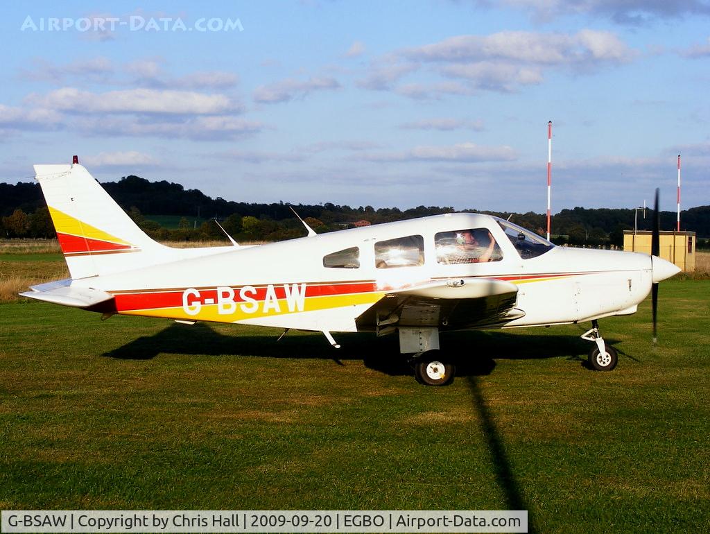 G-BSAW, 1982 Piper PA-28-161 Warrior II C/N 28-8216152, Haimoss Ltd, Previous ID: N8203C