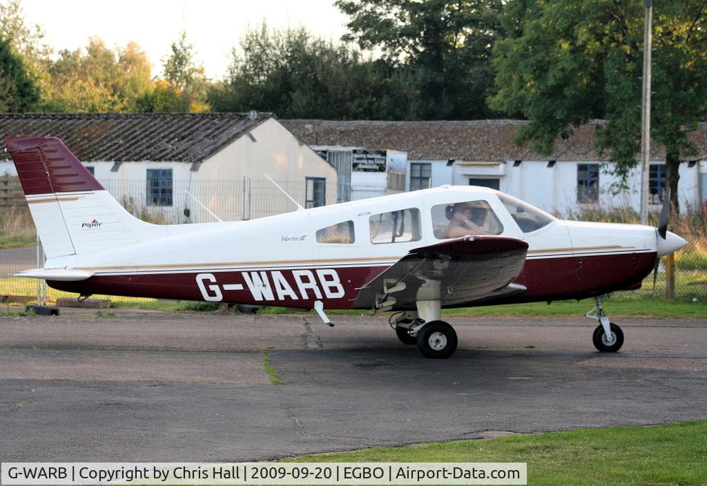 G-WARB, 1998 Piper PA-28-161 Cherokee Warrior III C/N 28-42034, OSF LTD, Previous ID: N41286