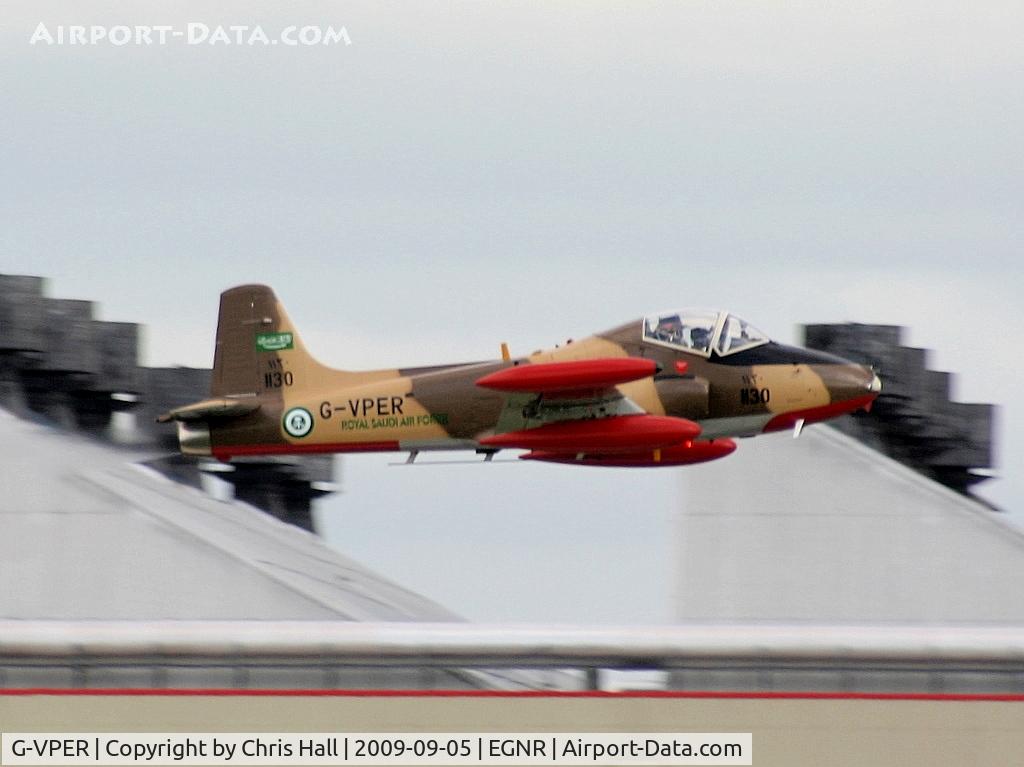 G-VPER, 1976 BAC 167 Strikemaster Mk.80A C/N EEP/JP/4096, Displaying at the Airbus families day