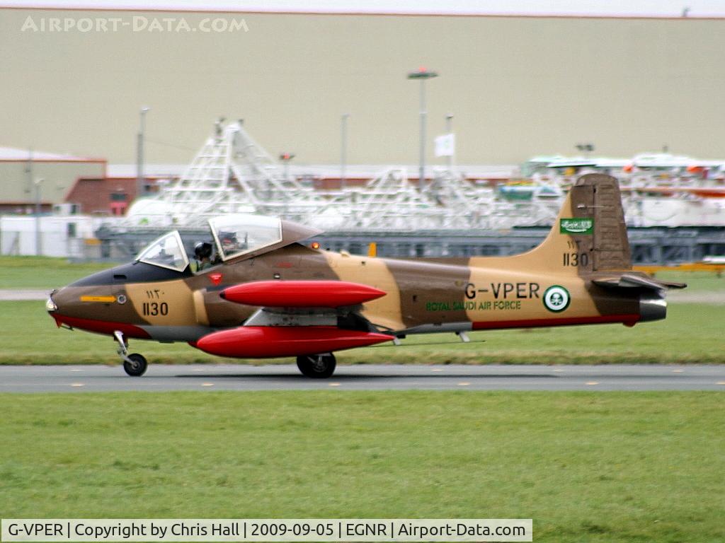 G-VPER, 1976 BAC 167 Strikemaster Mk.80A C/N EEP/JP/4096, Displaying at the Airbus families day