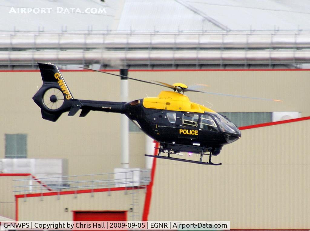 G-NWPS, 1998 Eurocopter EC-135T-1 C/N 0063, Displaying at the Airbus families day