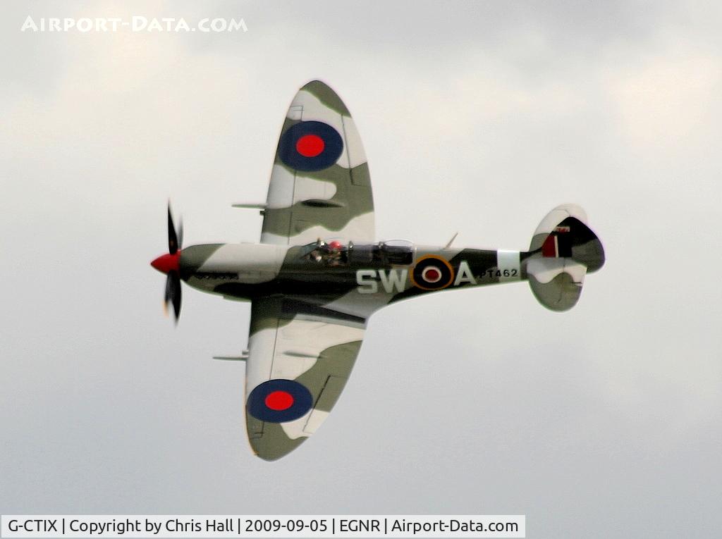 G-CTIX, 1944 Supermarine 509 Spitfire TR.IX (HF.IXe) C/N Not found G-CTIX, Displaying at the Airbus families day