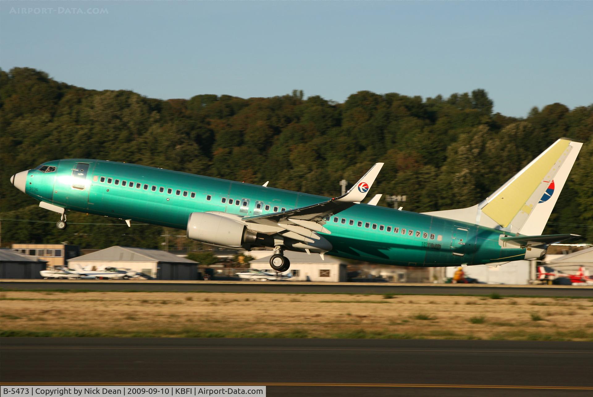 B-5473, 2009 Boeing 737-89P C/N 36763, KBFI