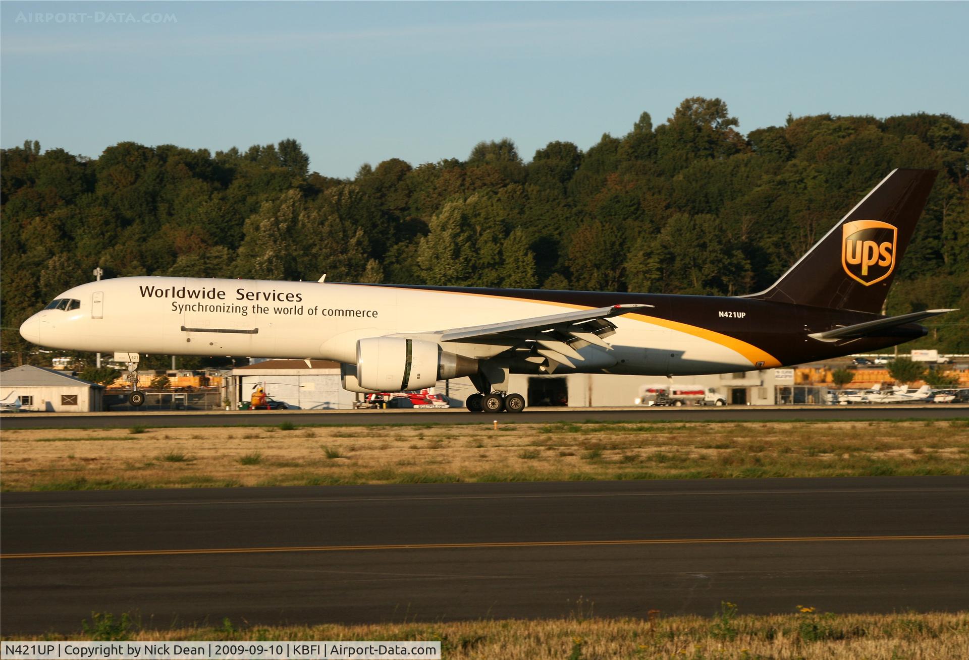 N421UP, 1991 Boeing 757-24APF C/N 25281, KBFI