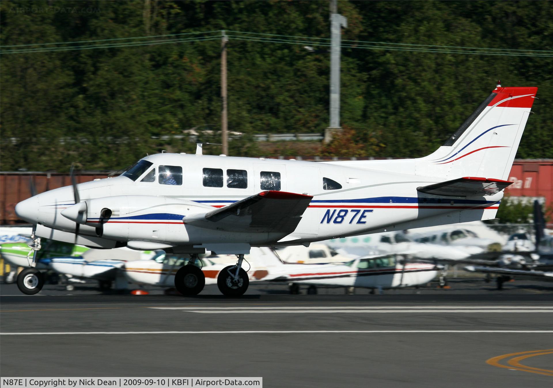 N87E, 1967 Beech U-21A Ute C/N LM-05, KBFI
