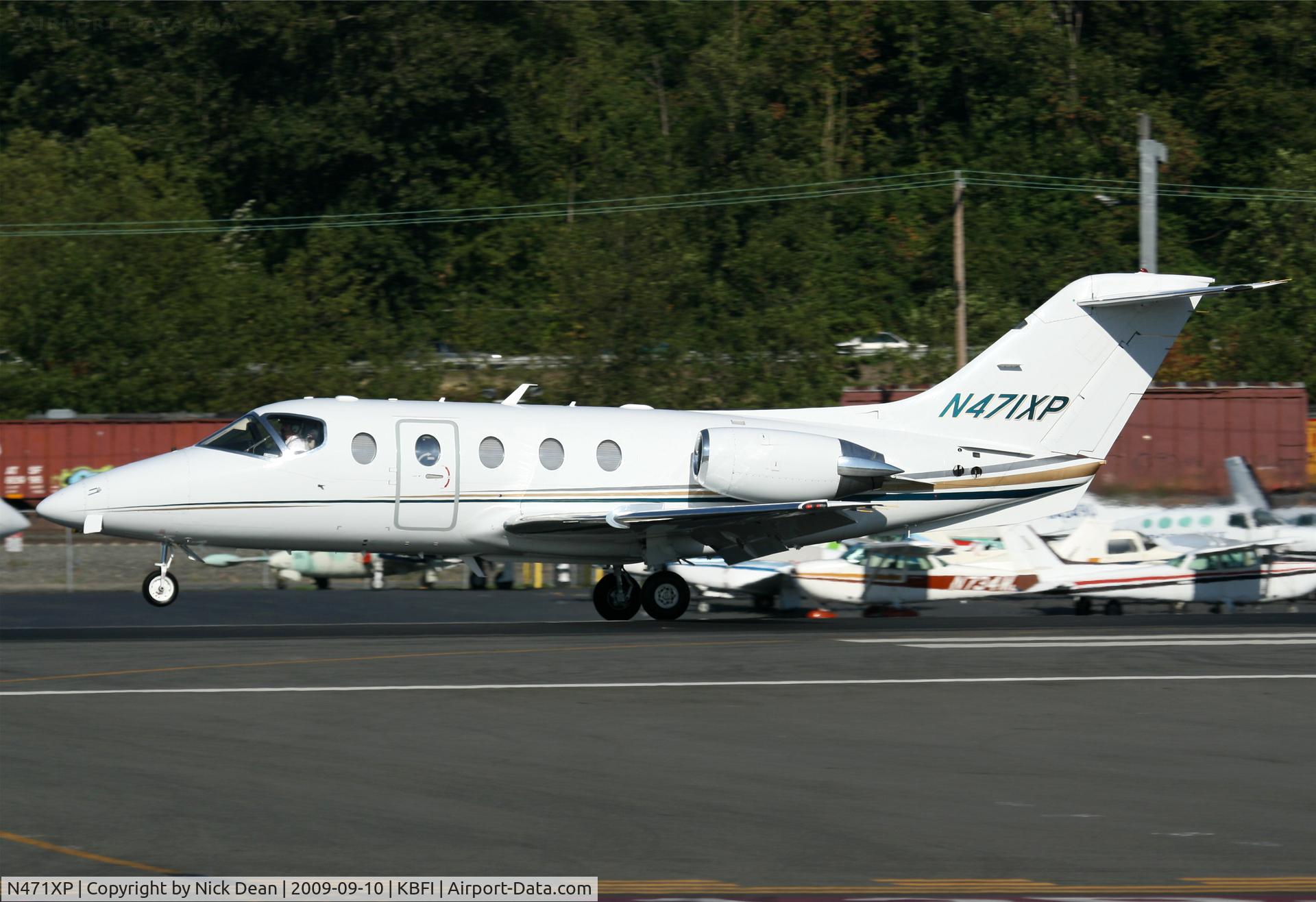 N471XP, Raytheon Aircraft Company 400A C/N RK-471, KBFI