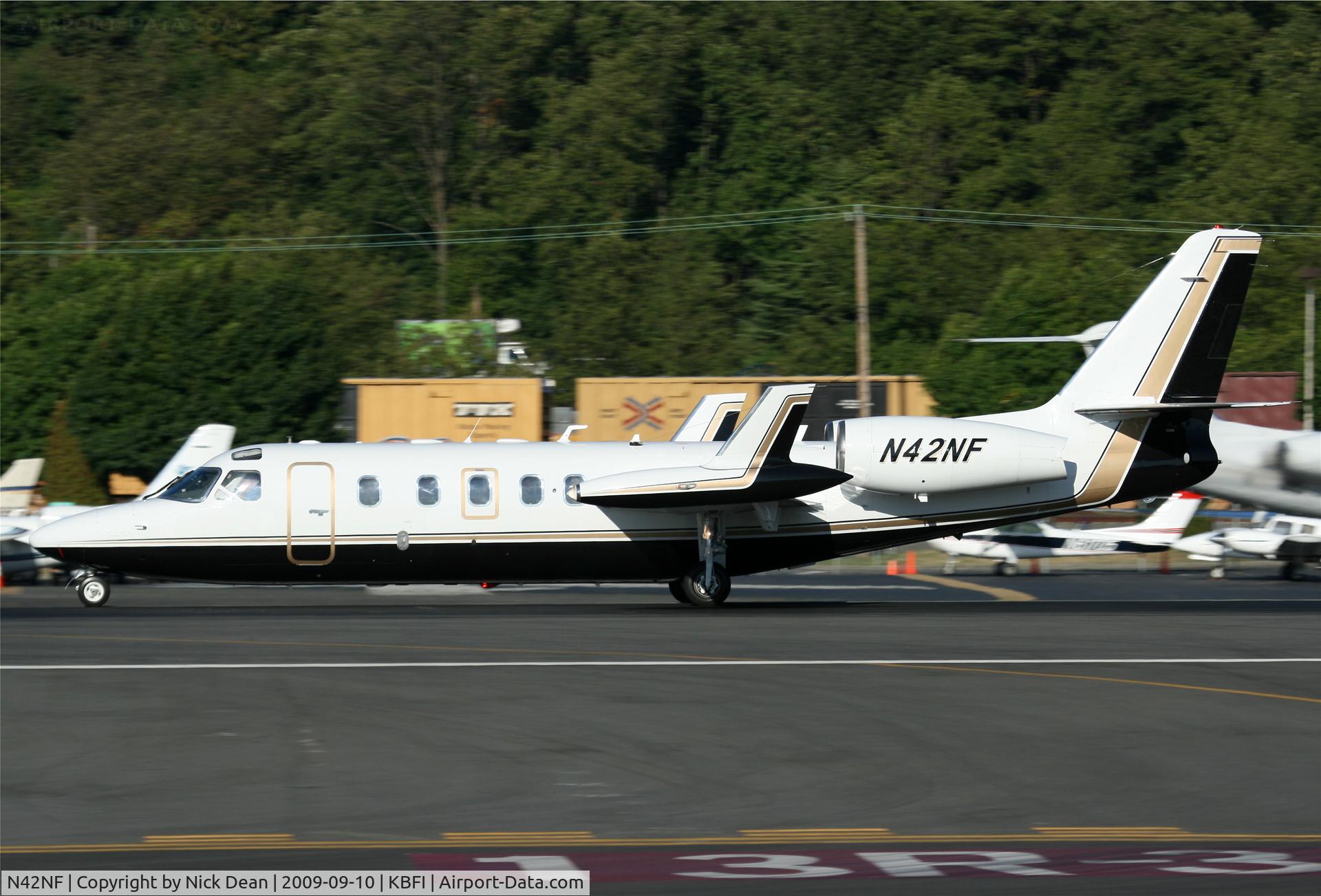 N42NF, 1981 Israel Aircraft Industries 1124A C/N 334, KBFI