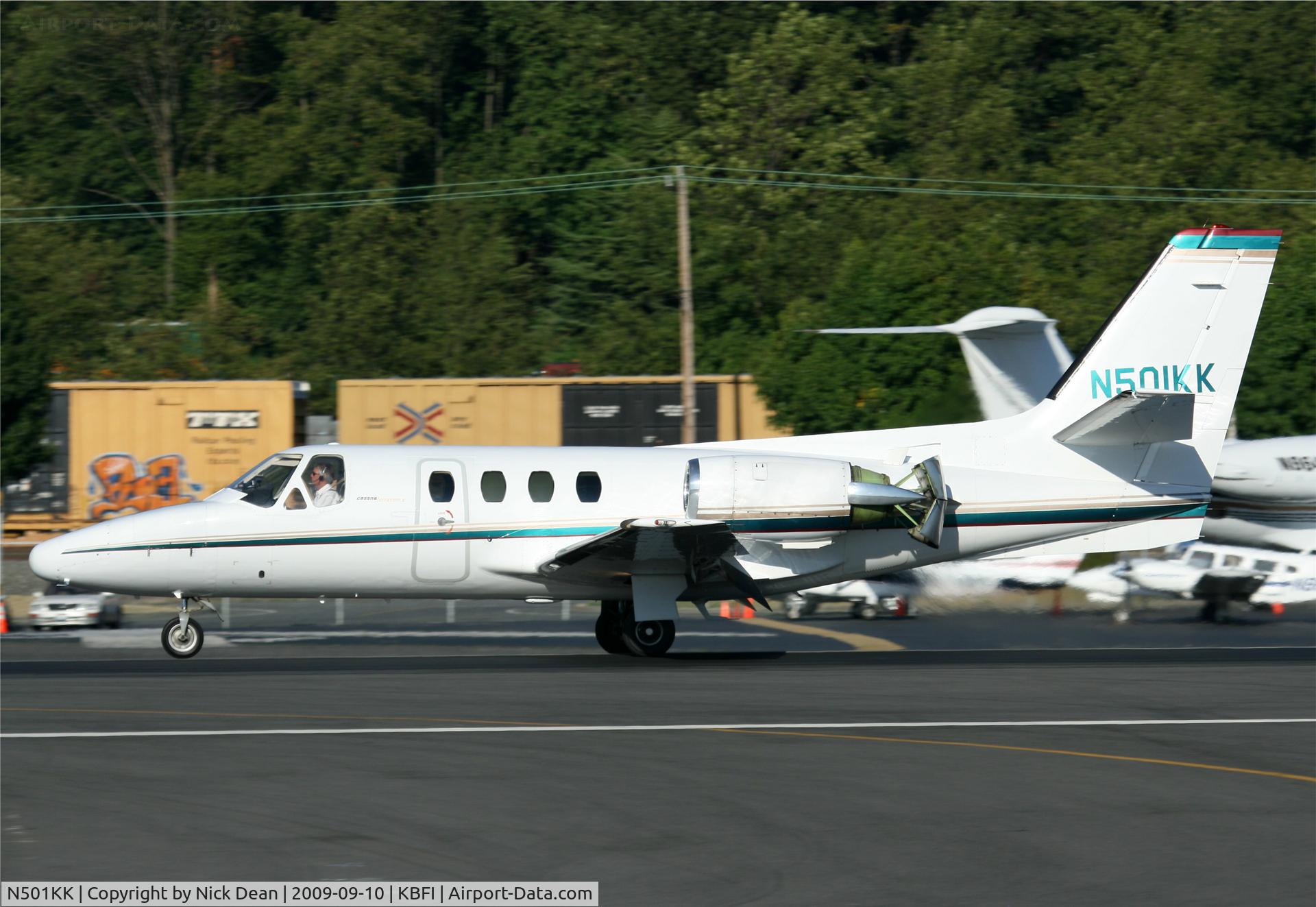 N501KK, 1981 Cessna 501 C/N 501-0181, KBFI