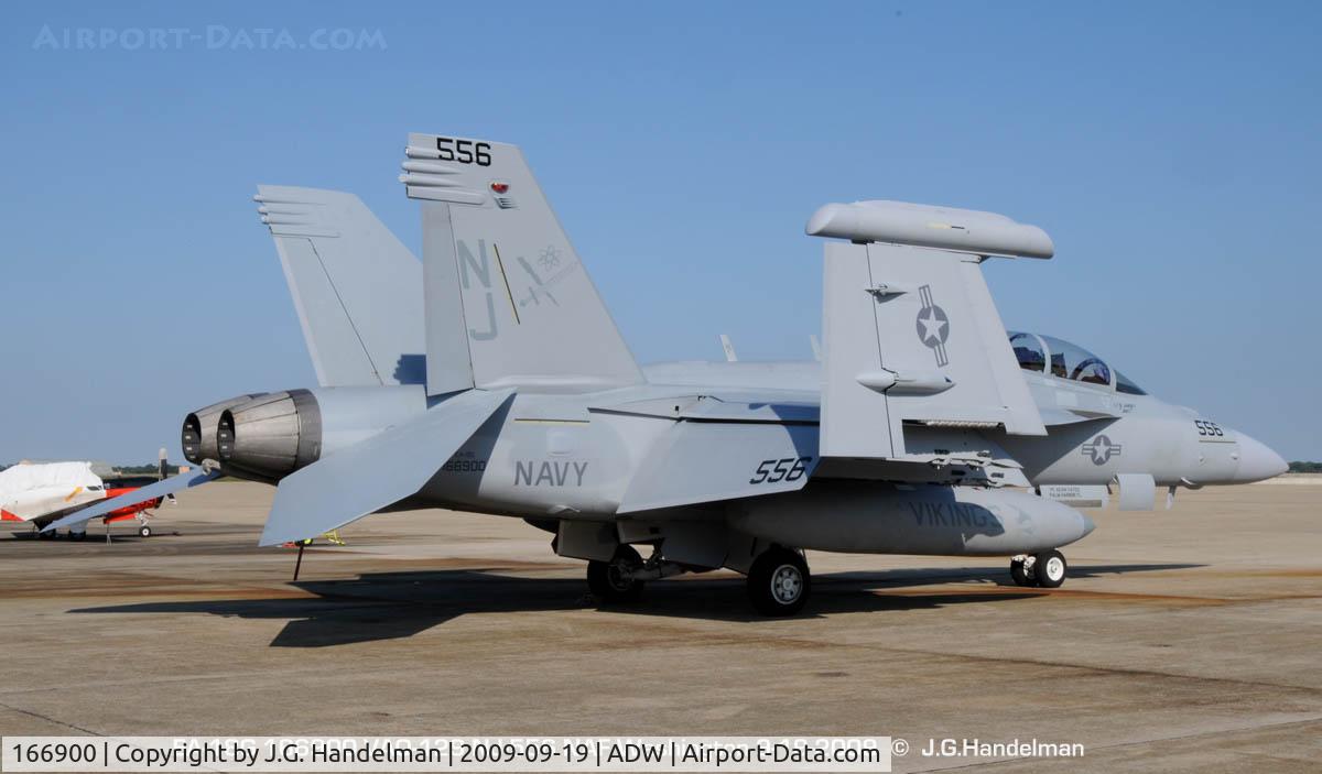 166900, Boeing EA-18G Growler C/N G-12, 1st EA-18G Prowler at NAF Washington