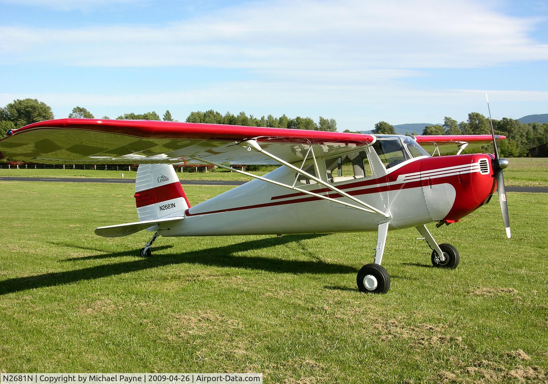 N2681N, 1947 Cessna 120 C/N 12939, Just Restored