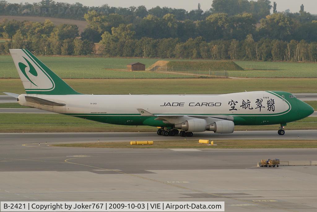 B-2421, 2007 Boeing 747-4EVF/ER/SCD C/N 35169, Jade Cargo Boeing 747-4EV(ER/F)