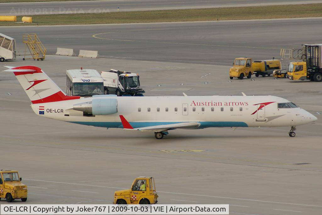 OE-LCR, 2003 Canadair CRJ-200LR (CL-600-2B19) C/N 7910, Austrian arrows Canadair Regional Jet CRJ200LR