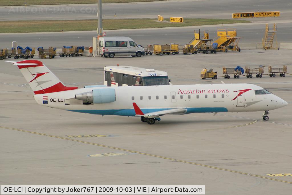OE-LCI, 1996 Canadair CRJ-200LR (CL-600-2B19) C/N 7133, Austrian arrows Canadair Regional Jet CRJ200LR