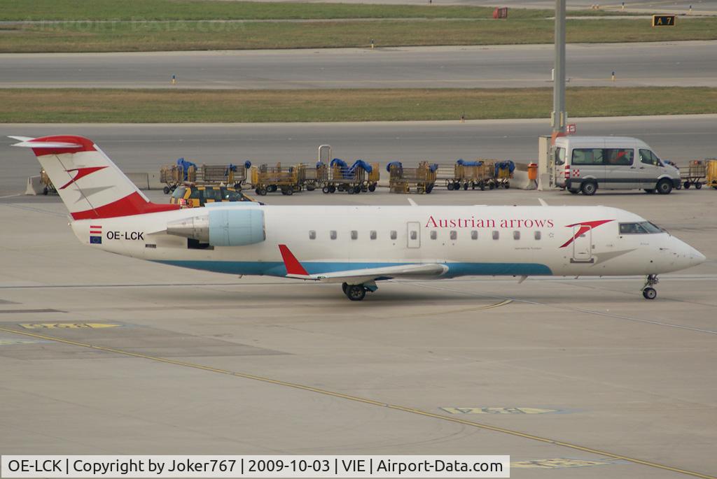 OE-LCK, 1997 Canadair CRJ-200LR (CL-600-2B19) C/N 7148, Austrian arrows Canadair Regional Jet CRJ200LR