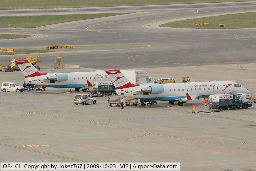 OE-LCI, 1996 Canadair CRJ-200LR (CL-600-2B19) C/N 7133, Austrian arrows Canadair Regional Jet CRJ200LR