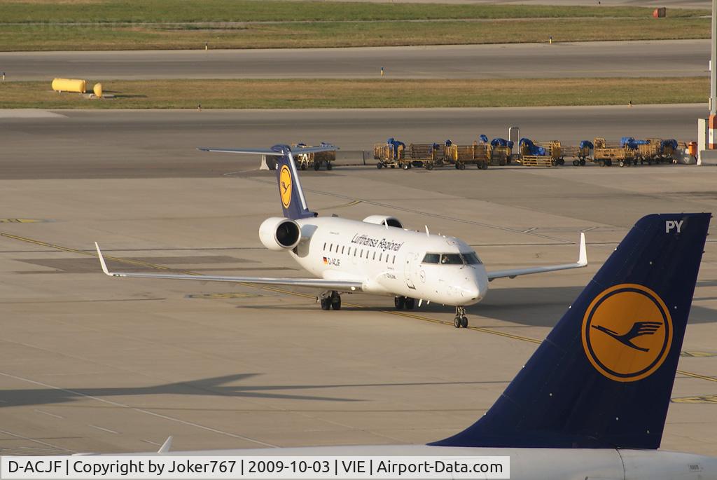 D-ACJF, 1996 Canadair CRJ-100LR (CL-600-2B19) C/N 7200, Lufthansa Regional (CityLine) Canadair Regional Jet CRJ100LR