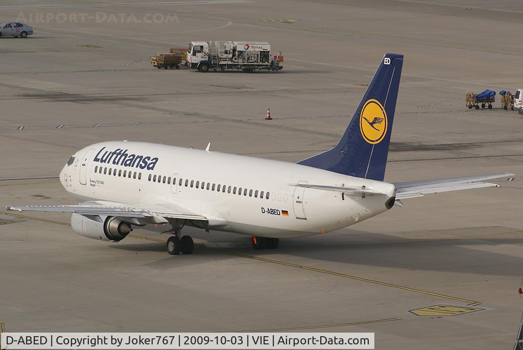 D-ABED, 1991 Boeing 737-330 C/N 25215, Lufthansa Boeing 737-330