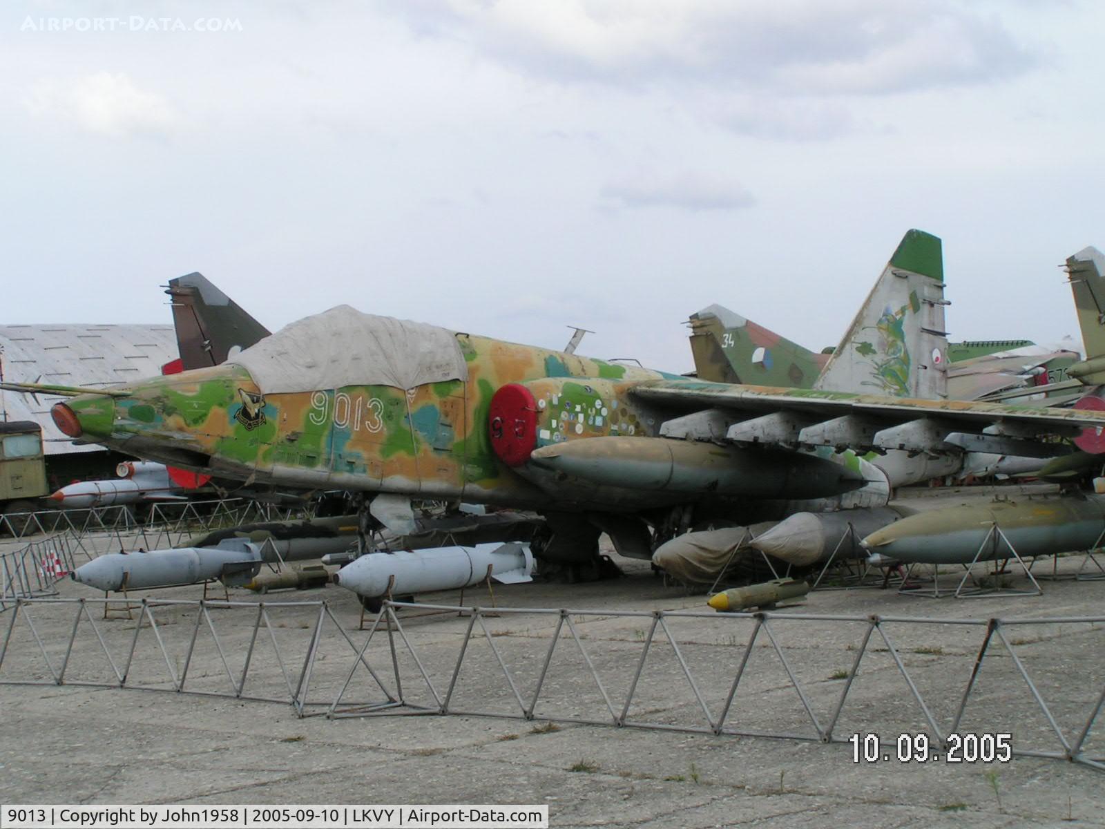 9013, Sukhoi Su-25K C/N 25508109013, Still in its special colours