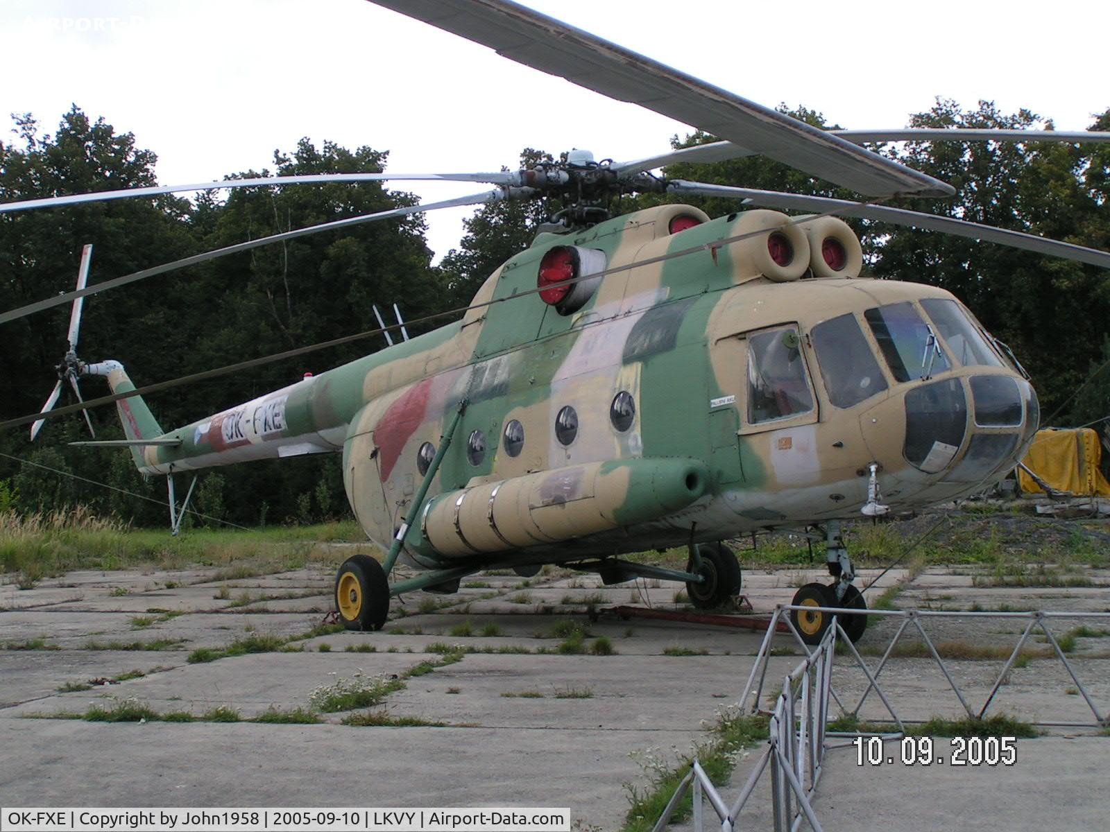 OK-FXE, 1975 Mil Mi-8T Hip C/N 10546, Last from Vyskov