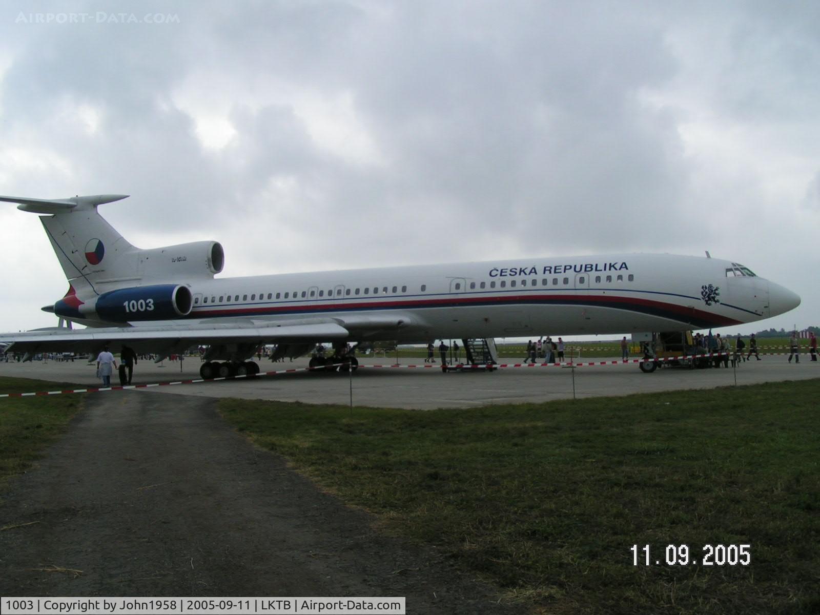 1003, 1999 Tupolev Tu-154M C/N 00A-1003, VIP aircraft