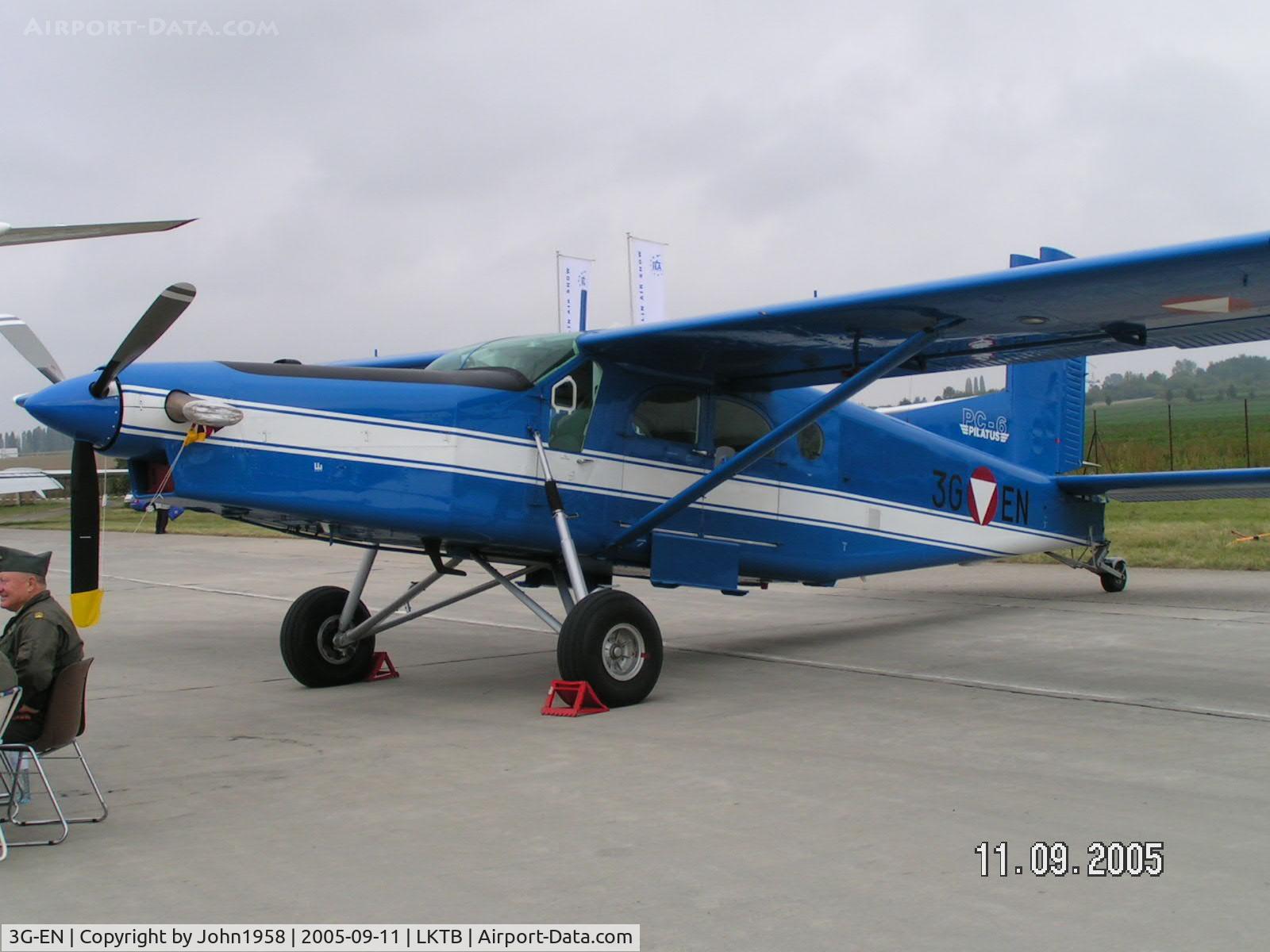 3G-EN, Pilatus PC-6/B2-H2 Turbo Porter C/N 664, Pilatus PC-6, Austrian Air Force