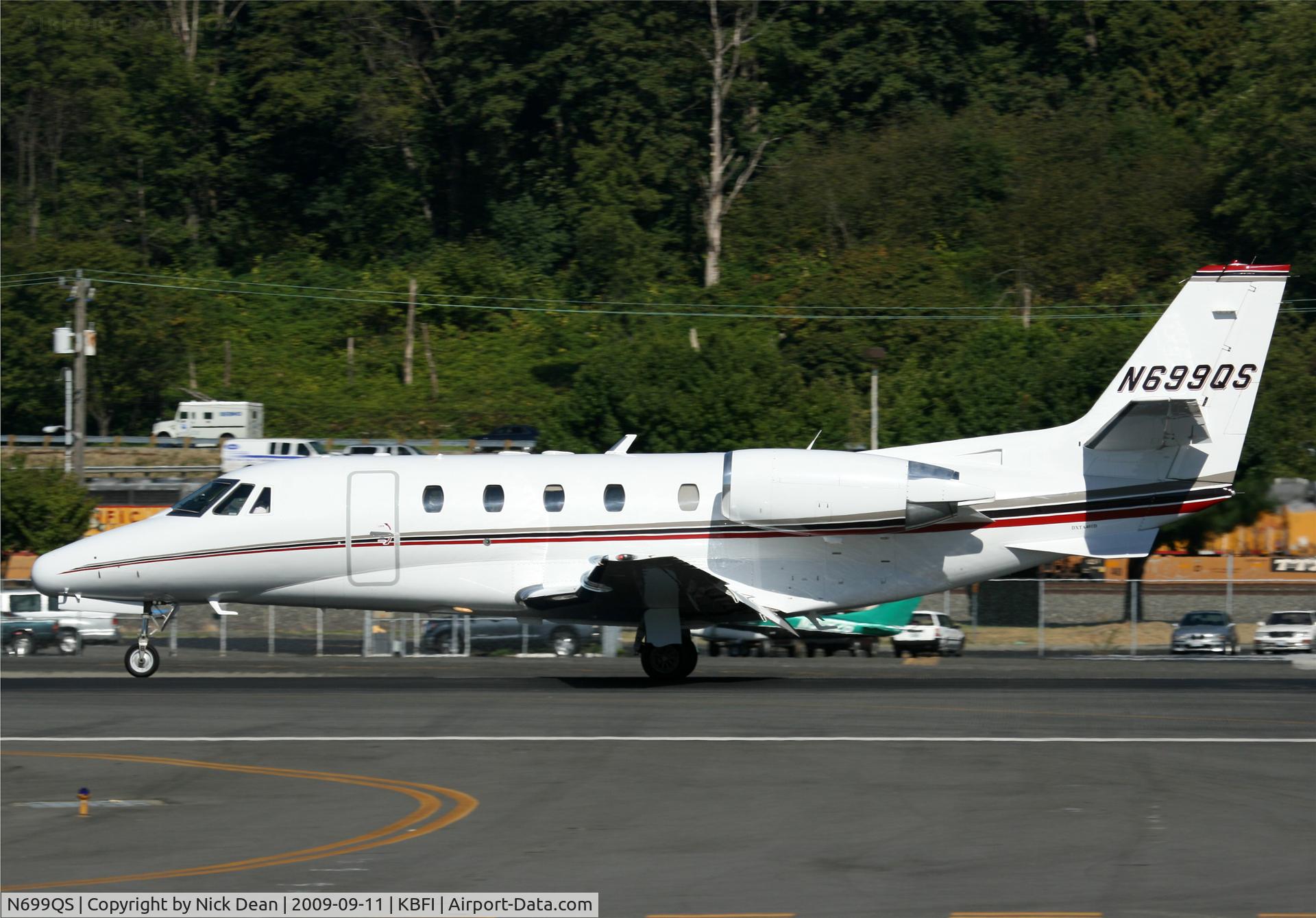 N699QS, 2001 Cessna 560XL Citation Excel C/N 560-5199, KBFI