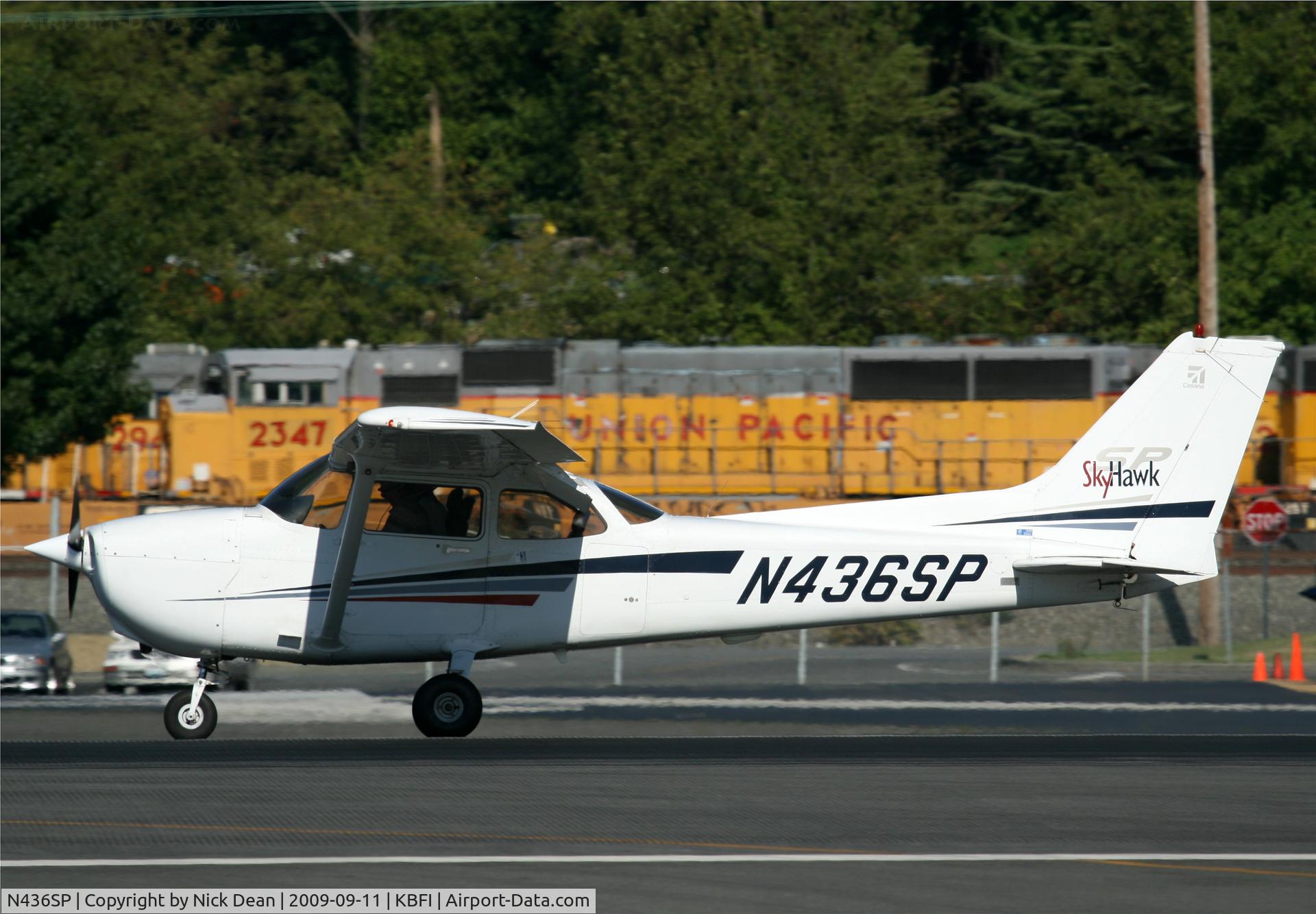 N436SP, 2001 Cessna 172S C/N 172S8769, KBFI