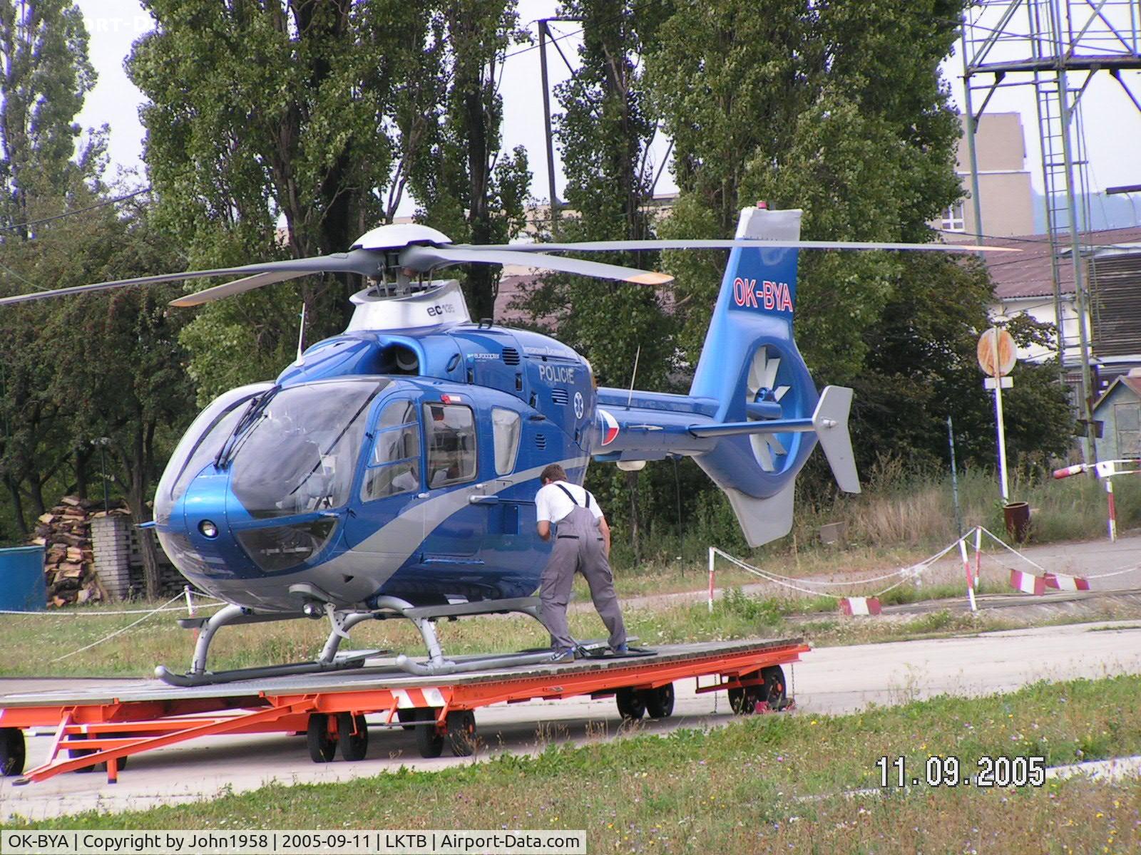 OK-BYA, 2003 Eurocopter EC-135T-2 C/N 0310, Eurocopter EC-135, of the police