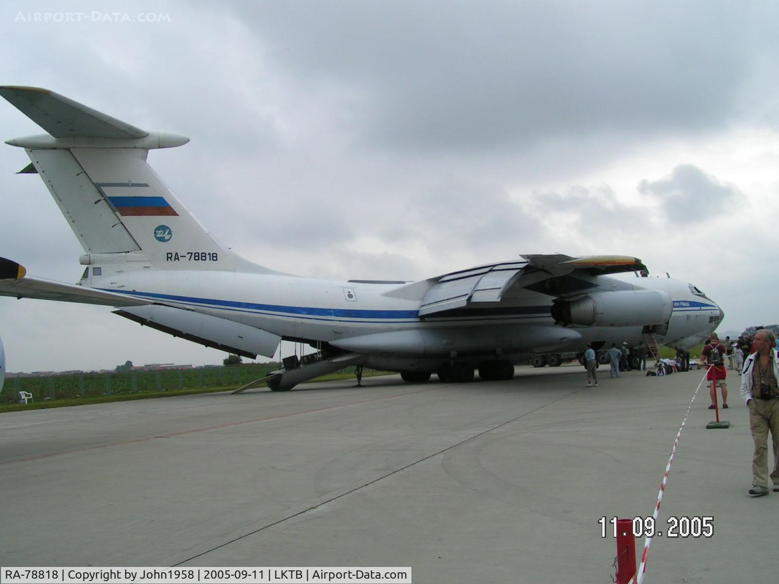 RA-78818, 1989 Ilyushin Il-76MD C/N 0093495858, Ilyushin Il-76 or the Russian Air Force