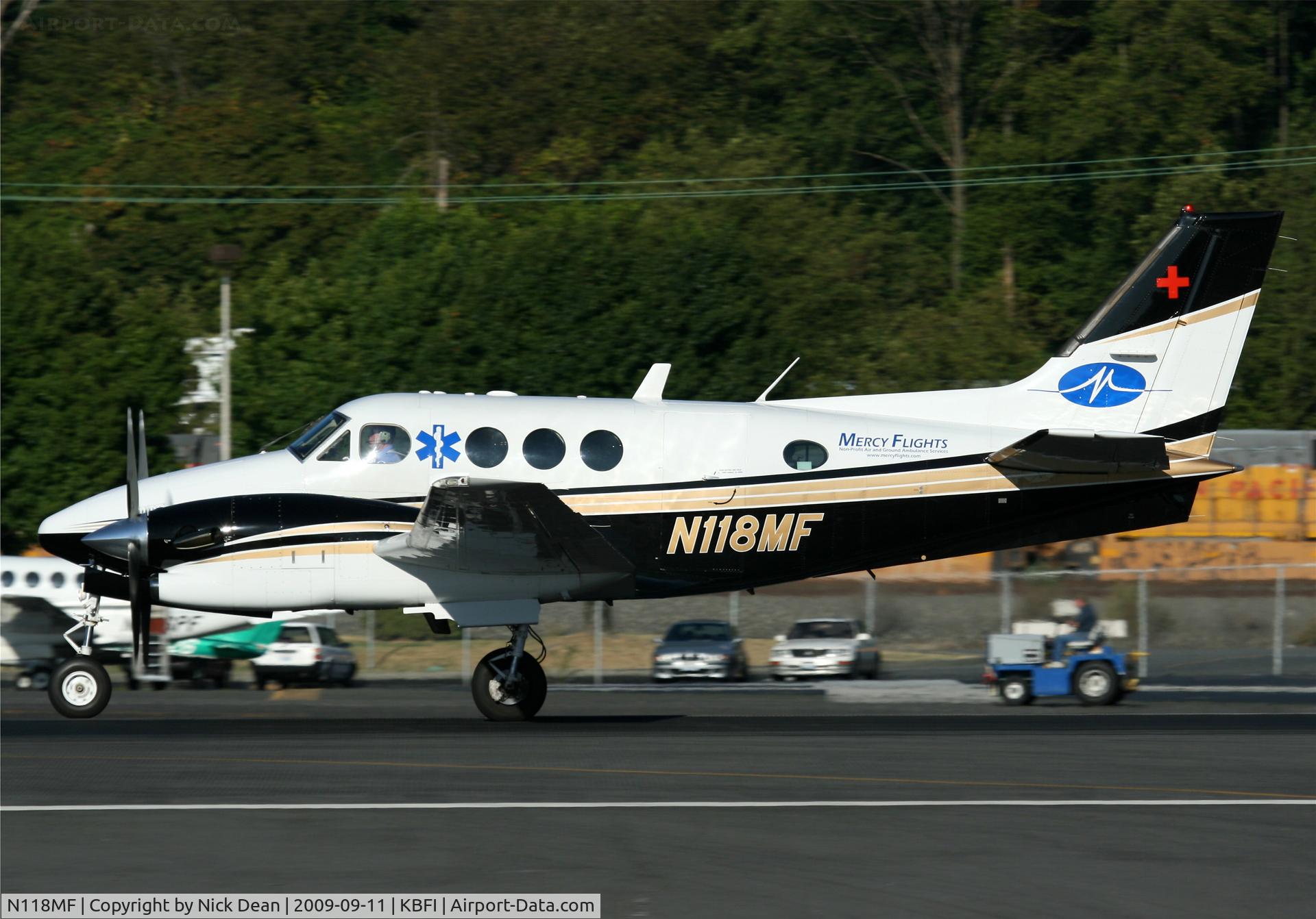 N118MF, 1994 Beech C90 King Air C/N LJ-1383, KBFI